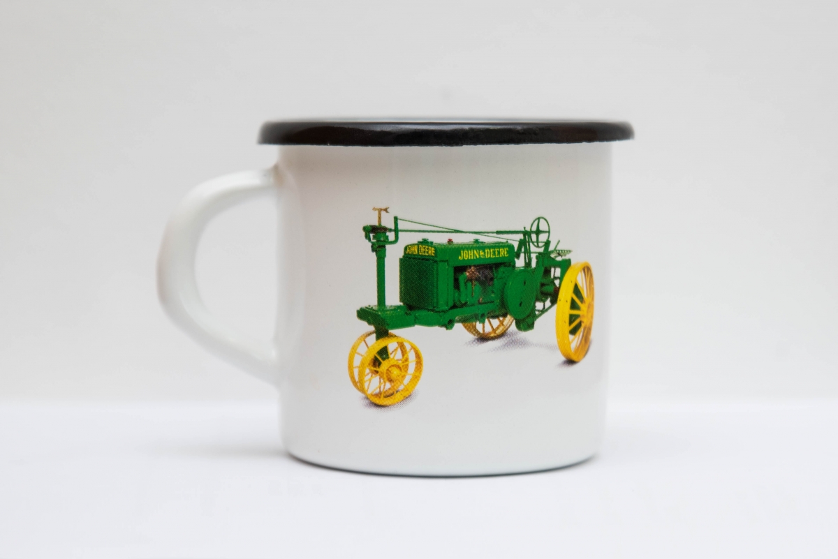 retro bögre John Deere képpel