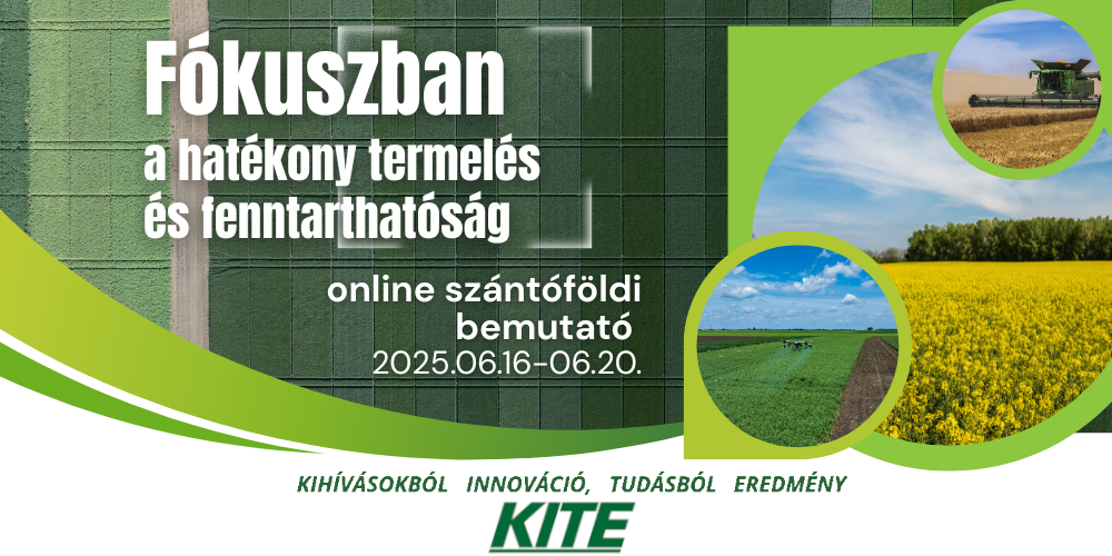 Online szántóföldi bemutató 2025