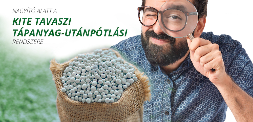 Nagyító alatt a tavaszi tápanyag-utánpótlás