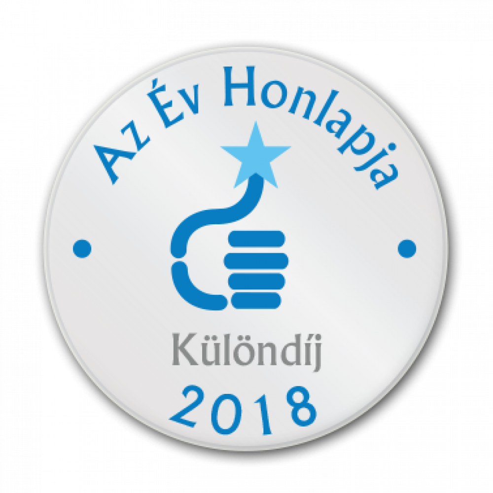 az év honlapja pályázat kitűntetett honlapja