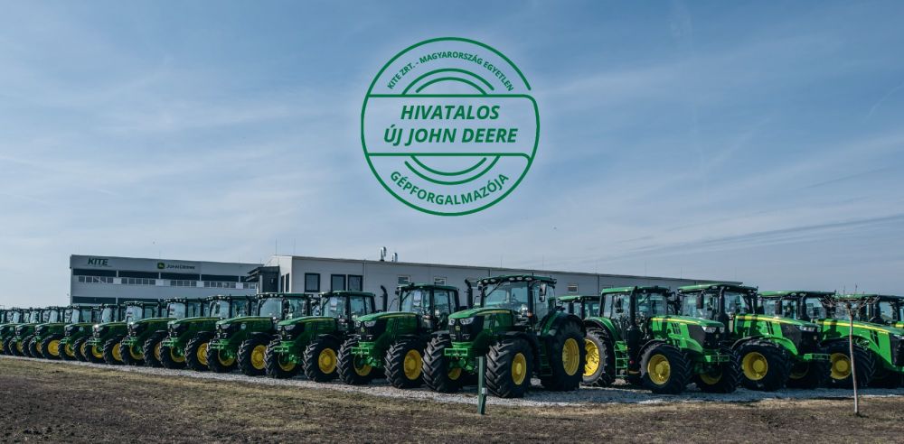 A KITE Zrt. a John Deere magyarországi hivatalos forgalmazója