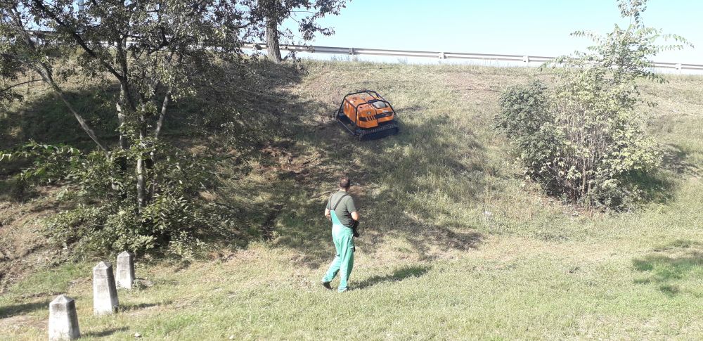 Robotkasza munka közben Székesfehérváron