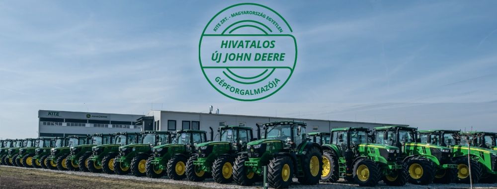 John Deere traktor HO napraforgóért