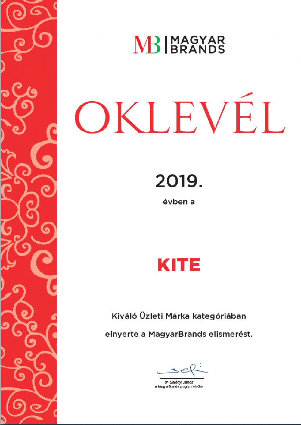 Magyar Brands nyolcadik alkalommal