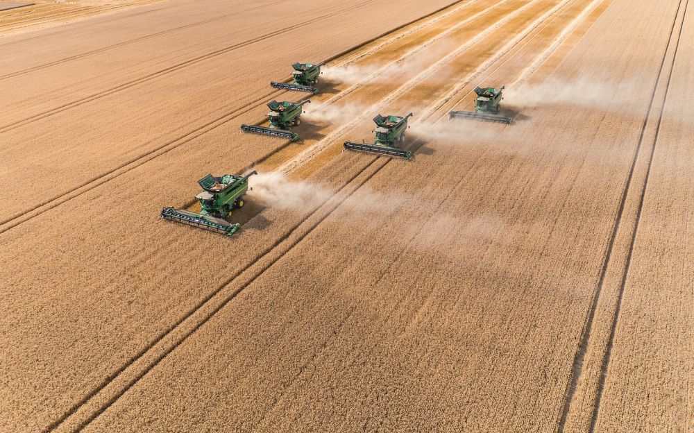 John Deere kombájn akció