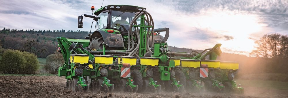 John Deere szemenkénti vetőgép