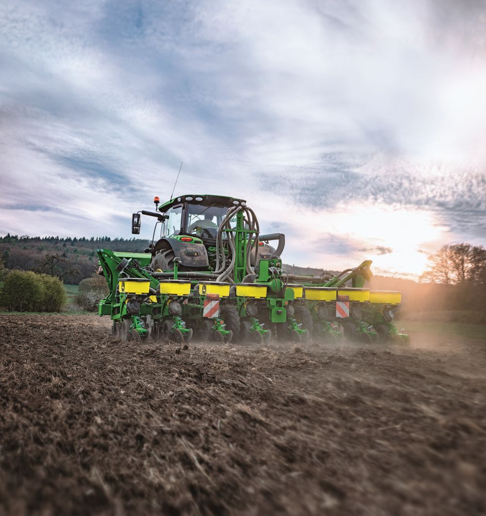 John Deere vetőgép Bábolnán