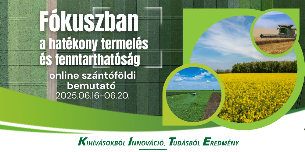 KITE online szántóföldi bemutató 2025 – Kihívásokból innováció, tudásból eredmény