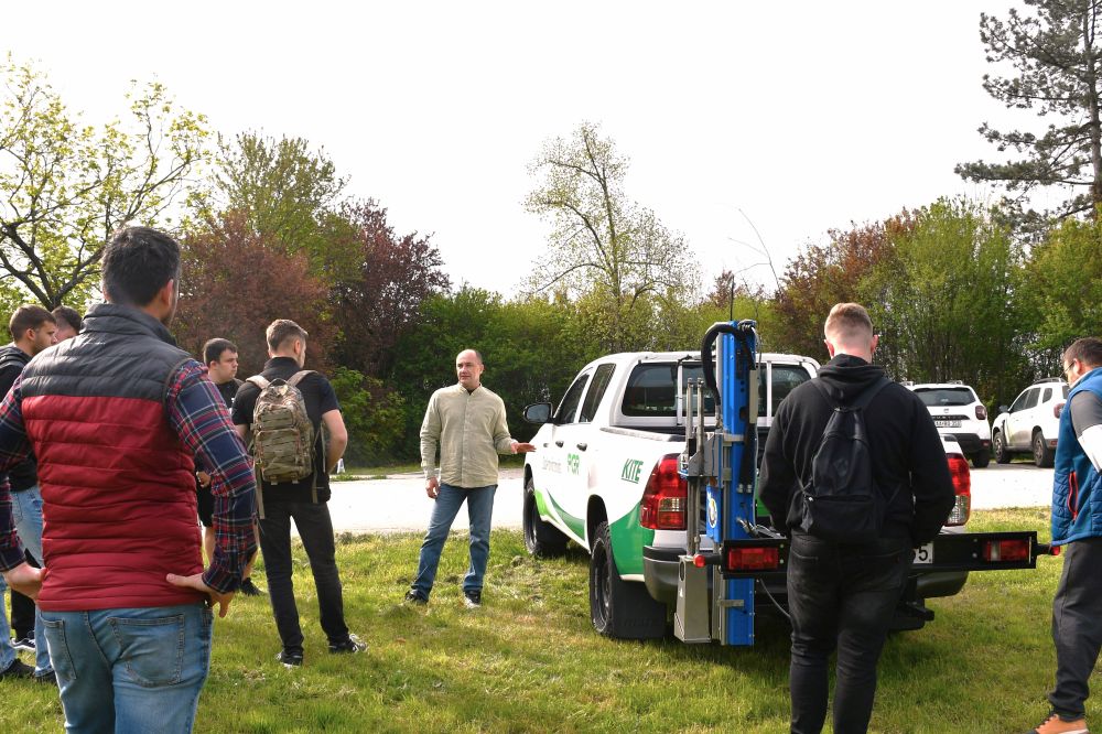 Innovatív talajmintavételezési bemutató a MATE szarvasi képzőhelyén