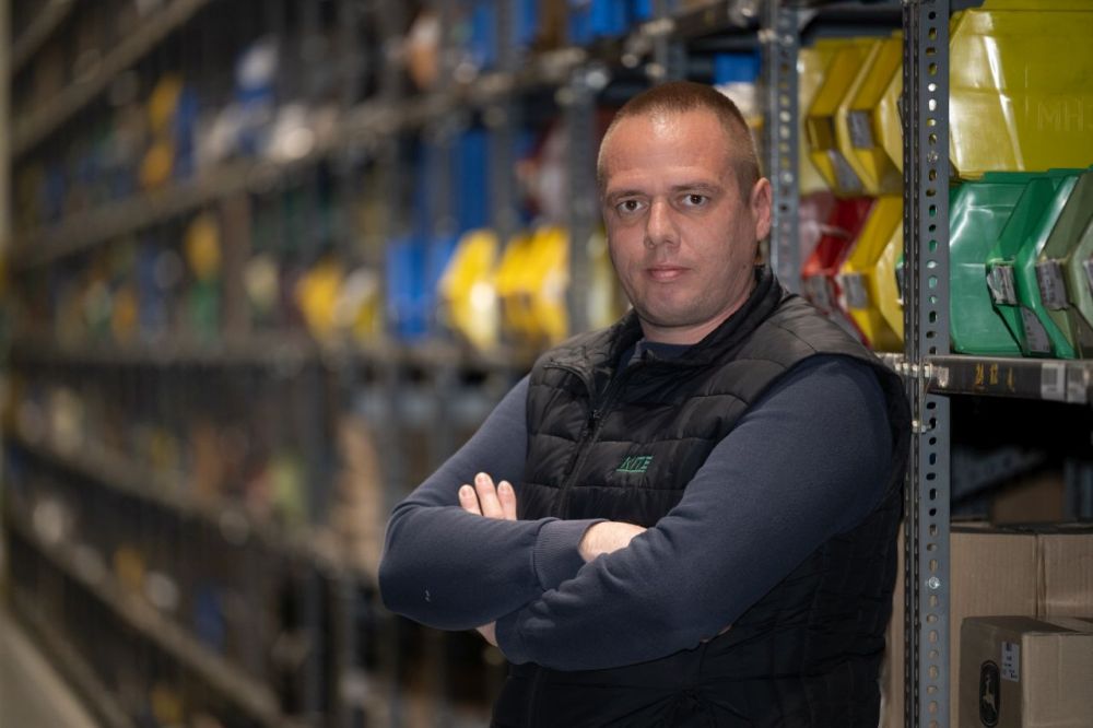 Szőke Péter, KITE Zrt. raktározási csoportvezető