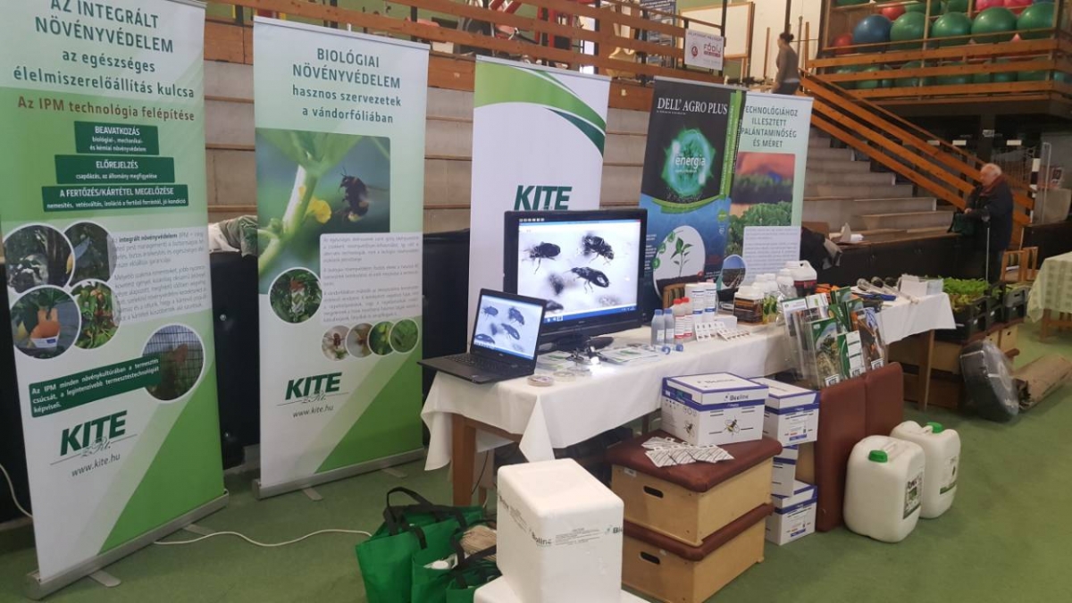 2018 Kert-Tech Kertészeti Technika Kiállítás KITE stand