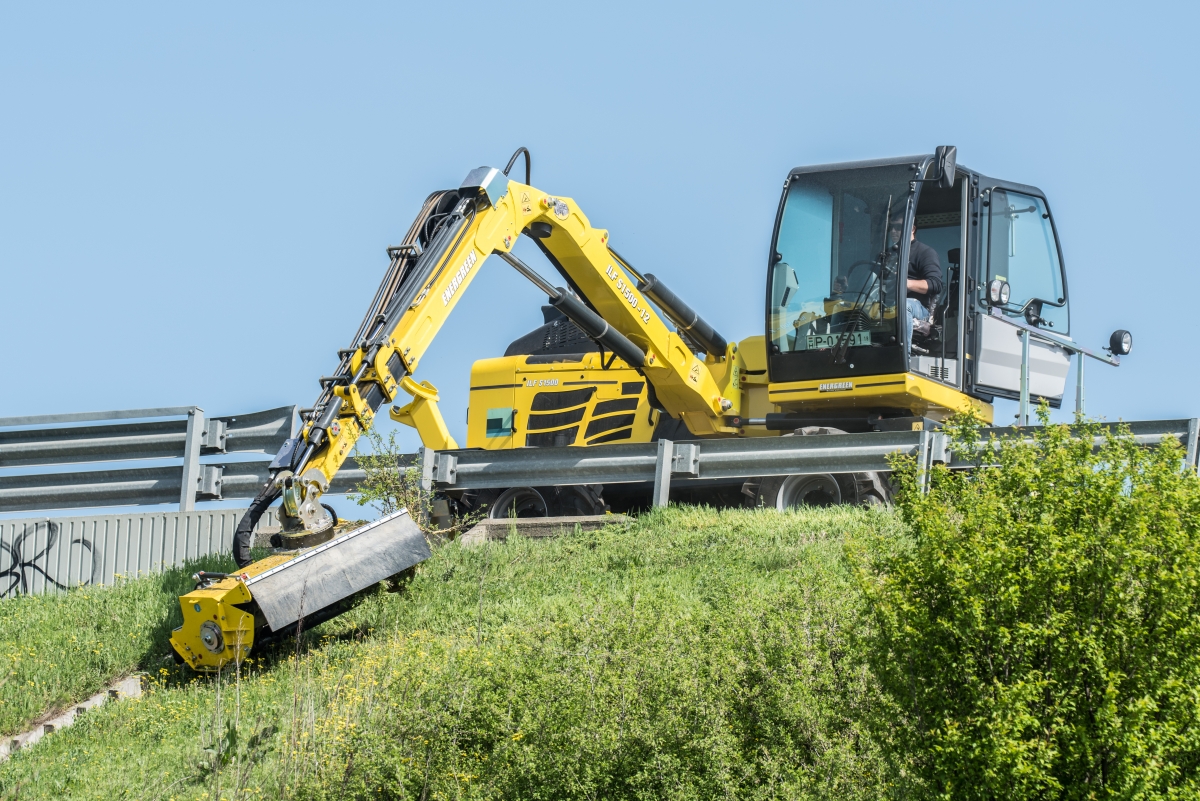 Energreen kasza munka közben.