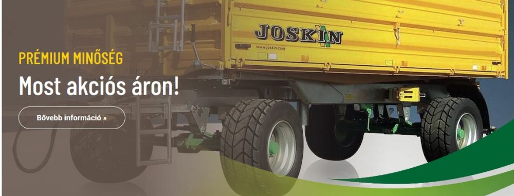 Joskin akció
