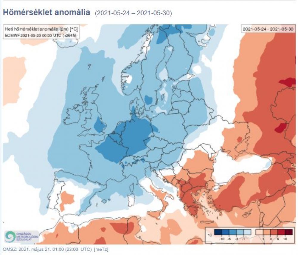 Hőmérséklet anomália