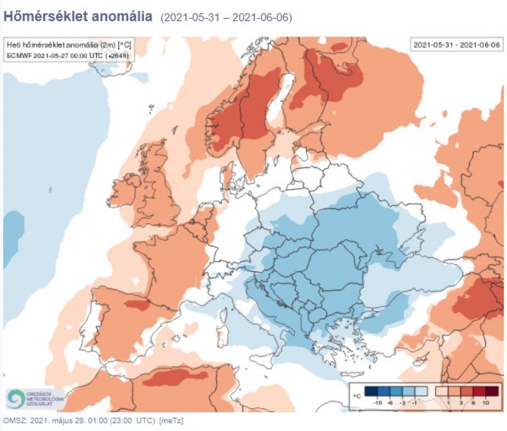 Hőmérséklet anomália
