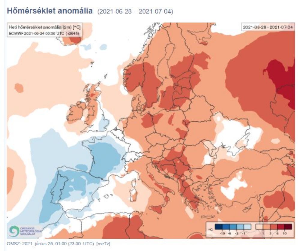 Hőmérséklet anomália