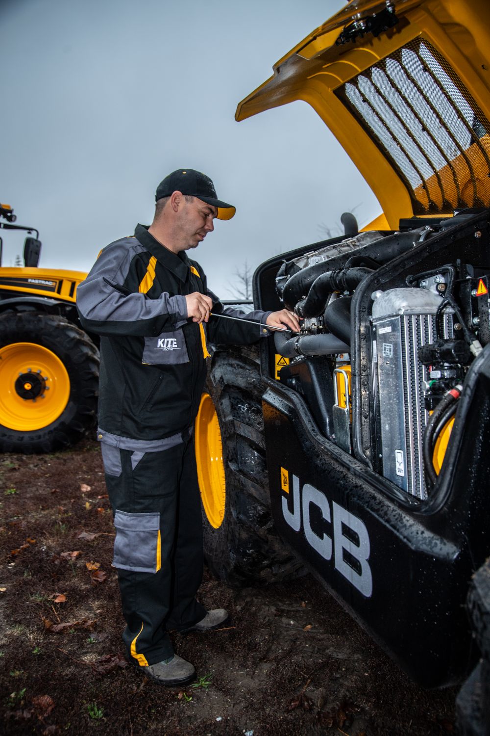 JCB karbantartás