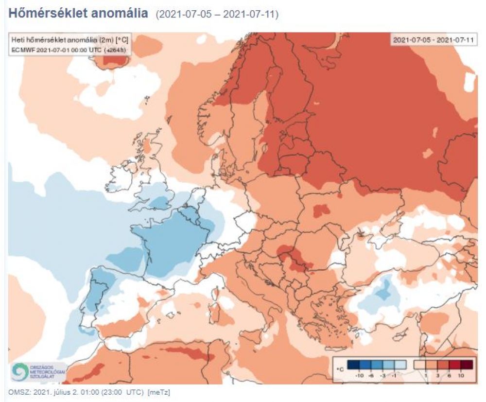 Hőmérséklet anomália