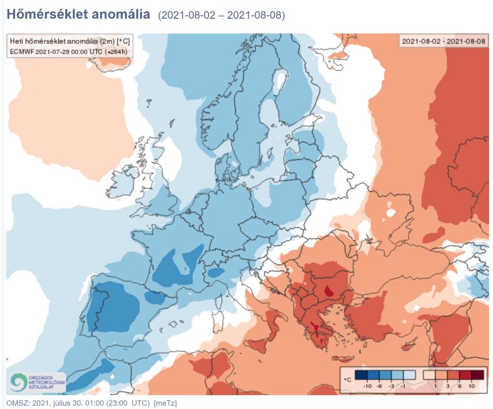 Hőmérséklet anomália