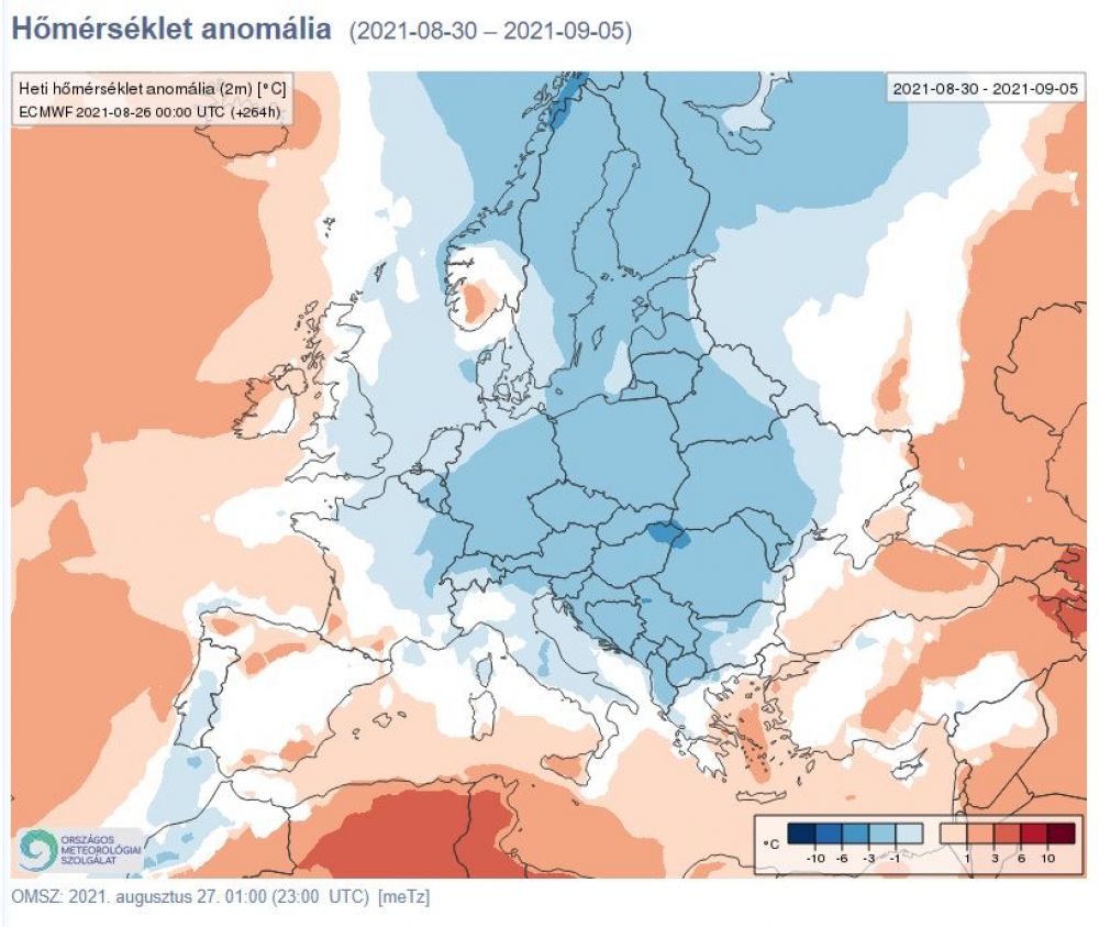 hőmérséklet anomális