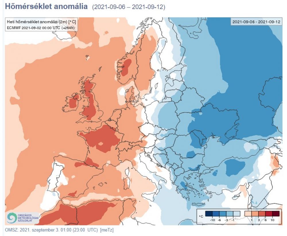 hőmérséklet anomália