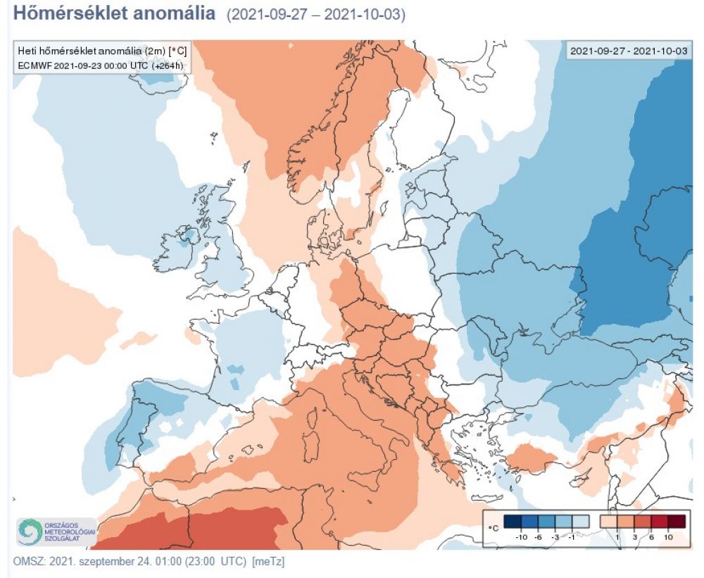 hőmérséklet anomália