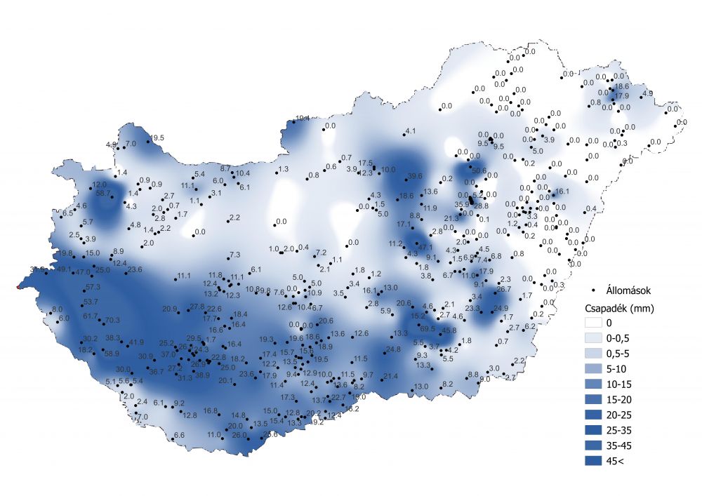 csapadékmennyiség