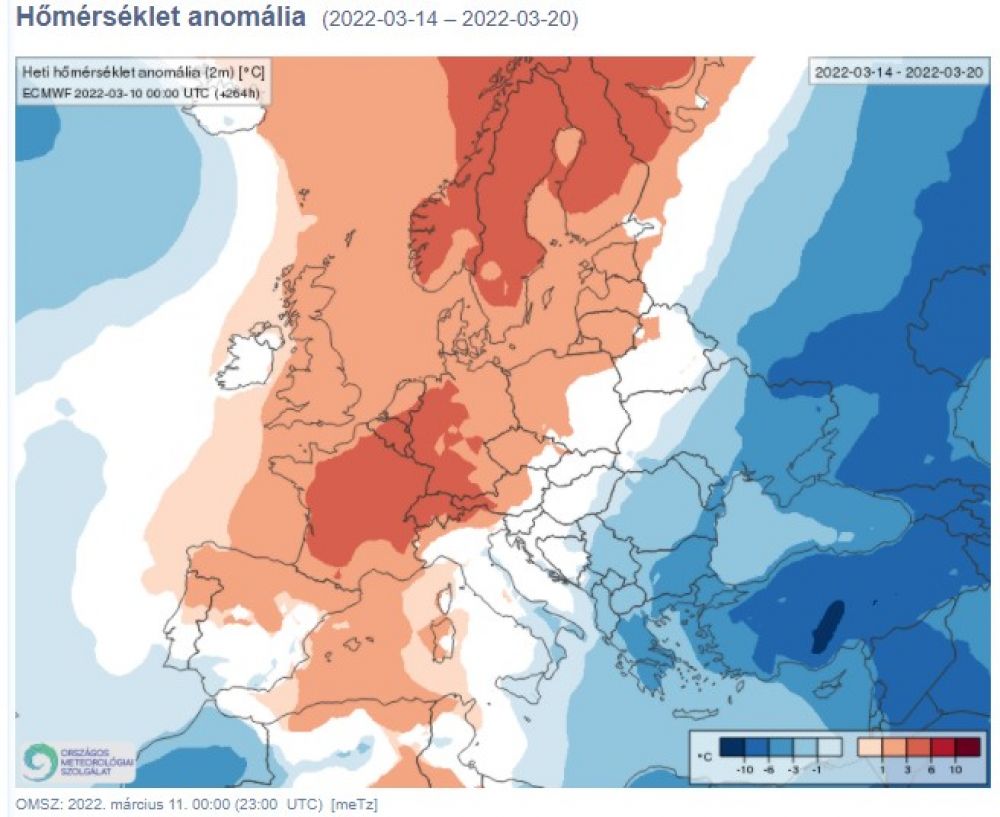 hőmérséklet anomália