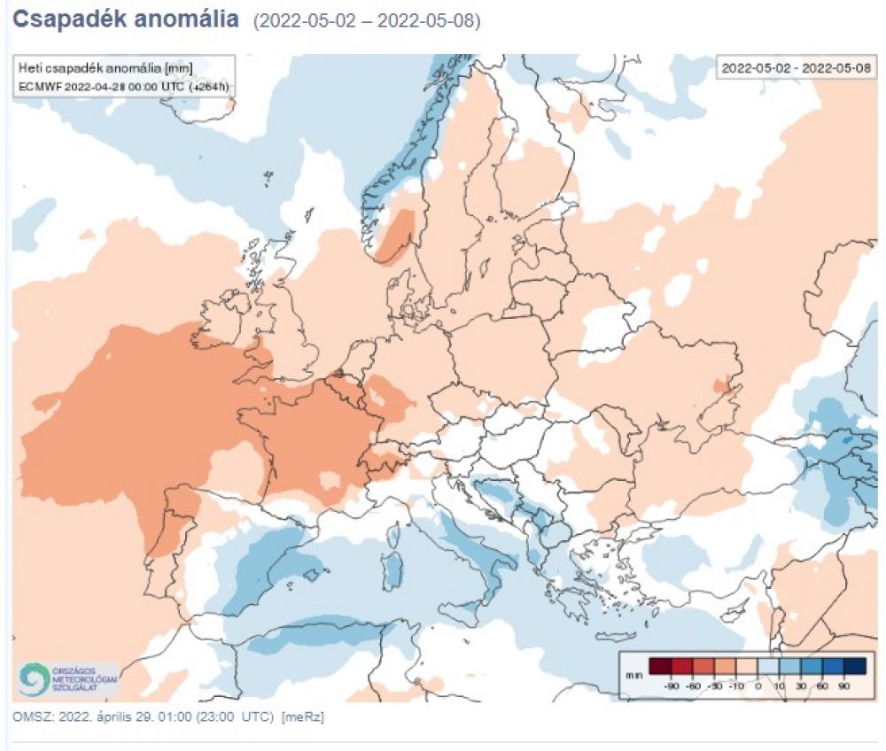csapadék anomlia