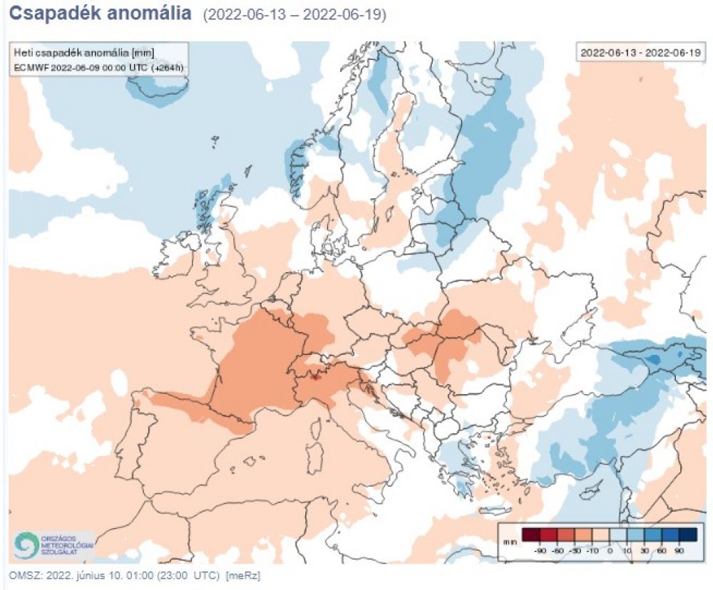 cspadék anomália