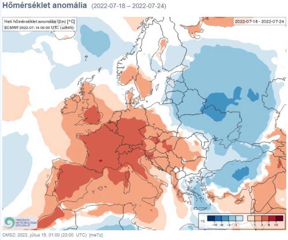hőmérséklet anomália
