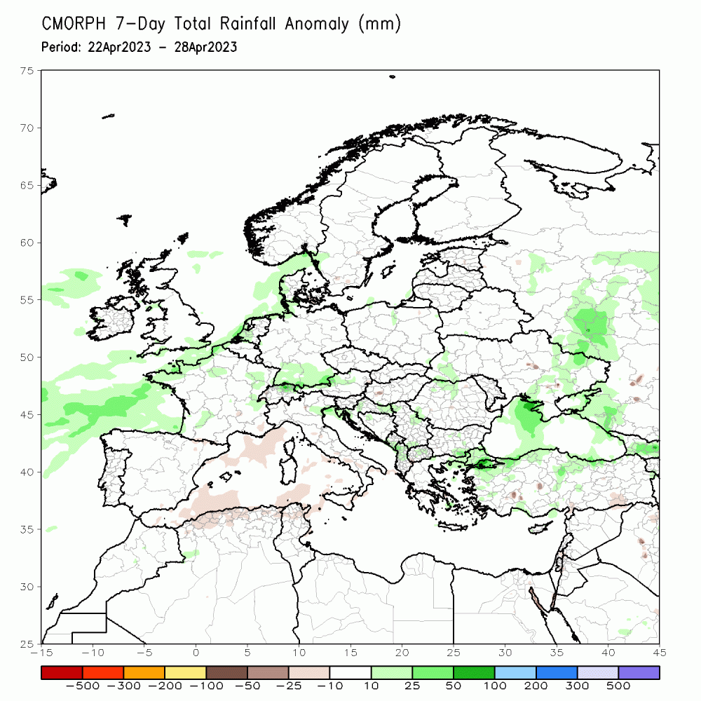 Csapadék anomália (mm) (04.22-28.)	https://www.cpc.ncep.noaa.gov/