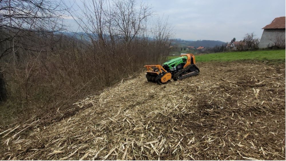 Bozótirtás 45 fokos lejtőn: Így spórolt meg a Green Climber 64%-ot a költségen egy horvátországi projektben