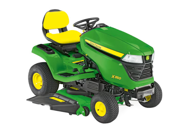John Deere X350 fűnyíró traktor