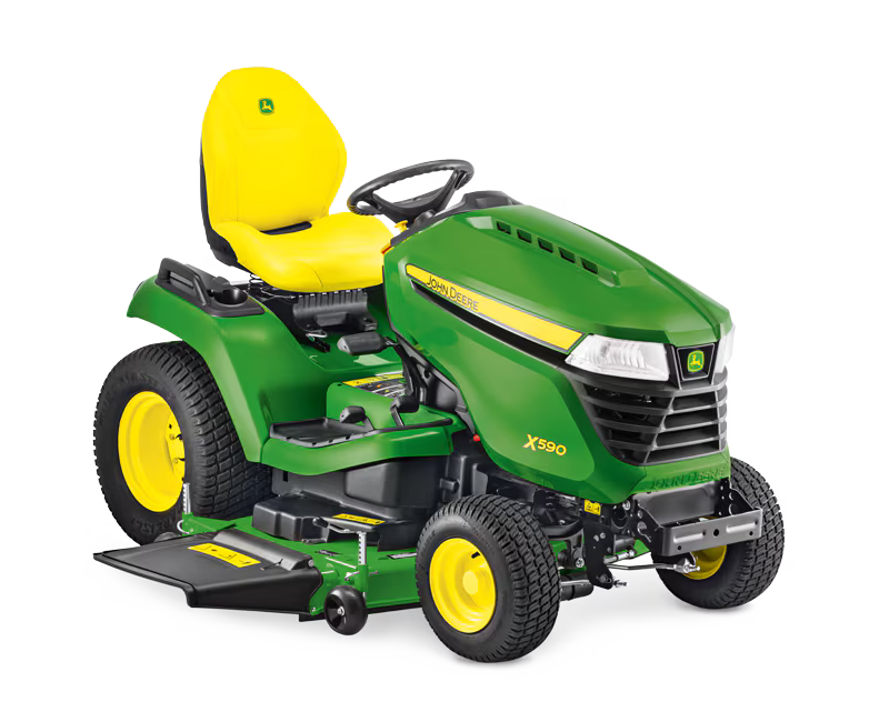 John Deere X590 fűnyíró traktor